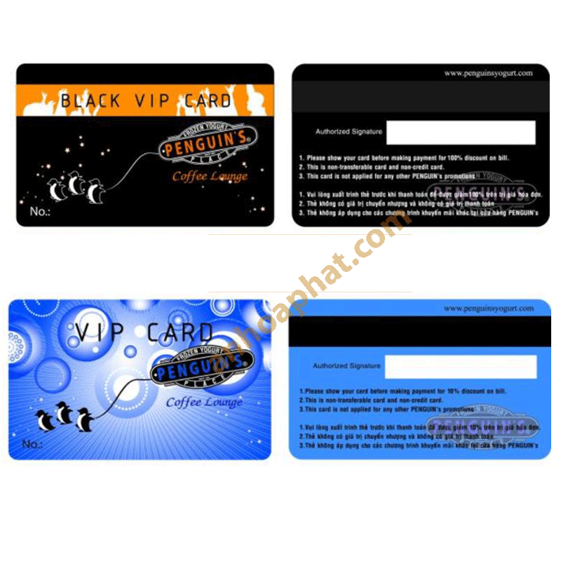 Thẻ VIP - Thẻ Khách hàng 002
