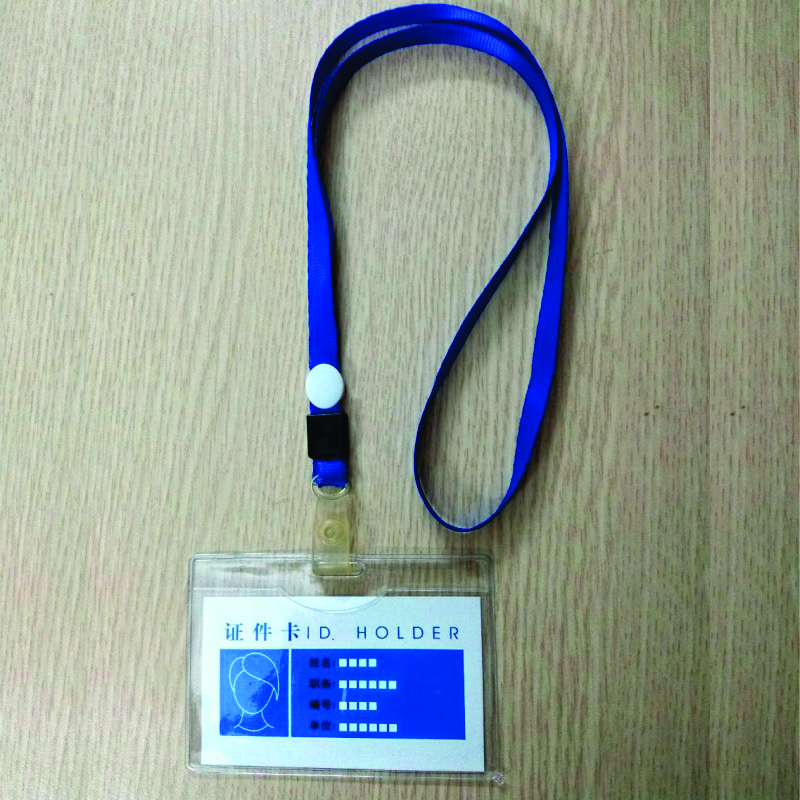 Bộ dây đeo thẻ học sinh gồm dây đeo loại 1cm có kẹp nhựa và bao đựng thẻ nhựa dẻo