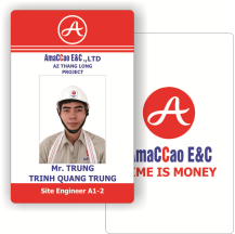 Thẻ nhân viên công ty AMACAO
