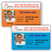 Thẻ nhân viên công ty JAPFA
