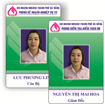 Thẻ nhân viên công ty VBSP Đà Nẵng